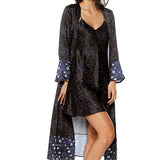 Eco-Friendly Belted Kimono