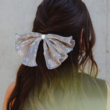 Hair Basic Ribbons - Handmade Linen Clip