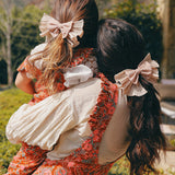 Hair Basic Ribbons - Handmade Linen Clip