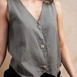 Luxe Linen-Blend Shorts