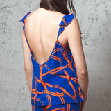 Chain Print Pajama Set