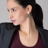 Versatile Crystal Radiance Earrings - 14K Gold-Plated
