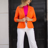 Slim-Fit Scuba Blazer