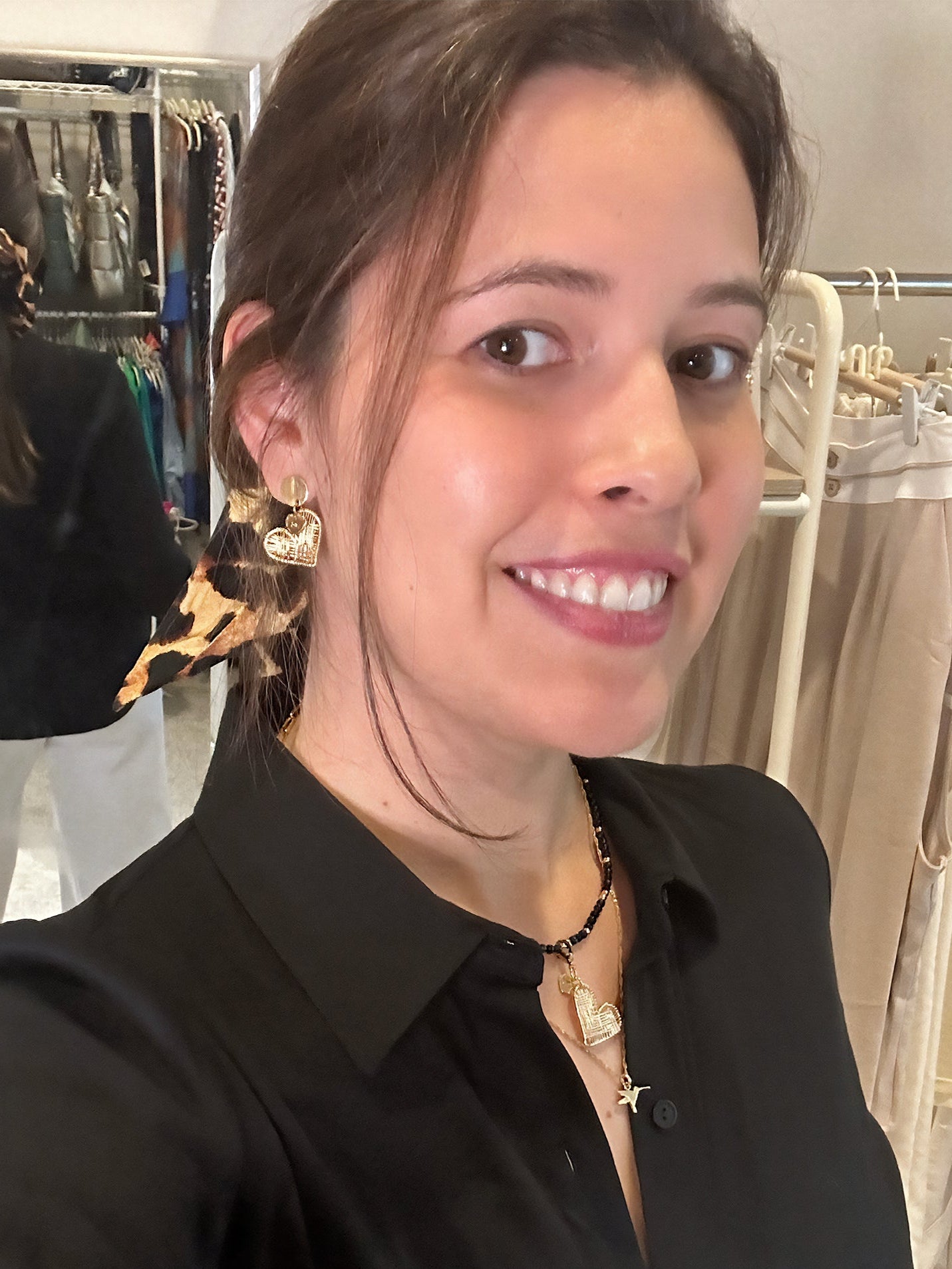heart earrings