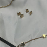 18K Gold Plated Star Jewelry Set
