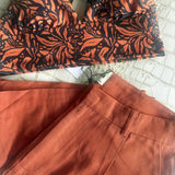 Lux Linen-Blend Trousers