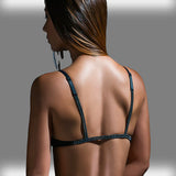 Sparkling Front Closure Lingerie: Luxe Comfort
