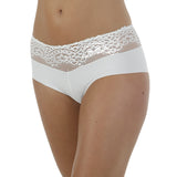 High waist Slip White