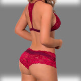 Shimmering Lace Panty with Wide Sides