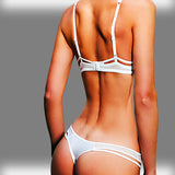 Tulle Elegance Thong – Feminine and Chic