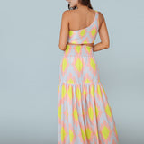 Elegant Long Skirt with Flirty Ruffle Detail
