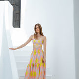 Elegant Long Skirt with Flirty Ruffle Detail