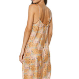 Silky Lounge Midi Dress - Sustainable and Glamorous