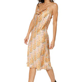 Silky Lounge Midi Dress - Sustainable and Glamorous