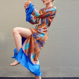 Eco-Friendly Belted Kimono