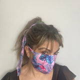 Headband Mask Flamingo