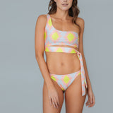 Customizable One-Shoulder Bikini Set