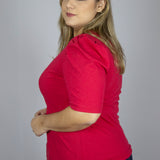 Cotton V-neck T-Shirt