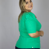 Cotton V-neck T-Shirt