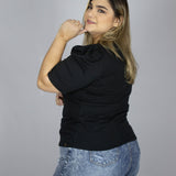 Cotton V-neck T-Shirt