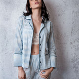 Cotton Striped Pajama Set Bari