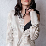 Cotton Striped Pajama Set Bari