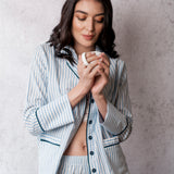 Cotton Striped Pajama Set Bari