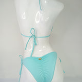 Crystal Embroidered Bikini Set