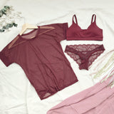 Sheer Mesh Top