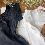 Wide Neck White Shirt