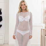 Ivory Lace Lycra Bra: Elegant and Alluring