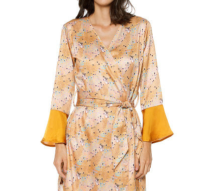 Eco-Friendly Belted Kimono