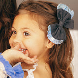 Hair Basic Ribbons - Handmade Linen Clip