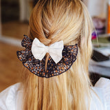 Hair Basic Ribbons - Handmade Linen Clip