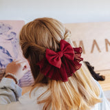 Hair Basic Ribbons - Handmade Linen Clip
