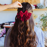 Hair Basic Ribbons - Handmade Linen Clip