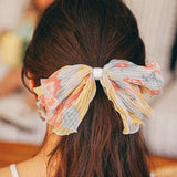 Hair Basic Ribbons - Handmade Linen Clip