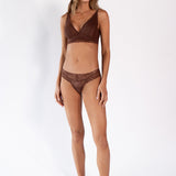 Romantic Lace Brasier with Lycra-Lined Cups