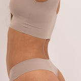 Seamless Thong Panty – Ultra Soft Skin Technology with Cotton Lining