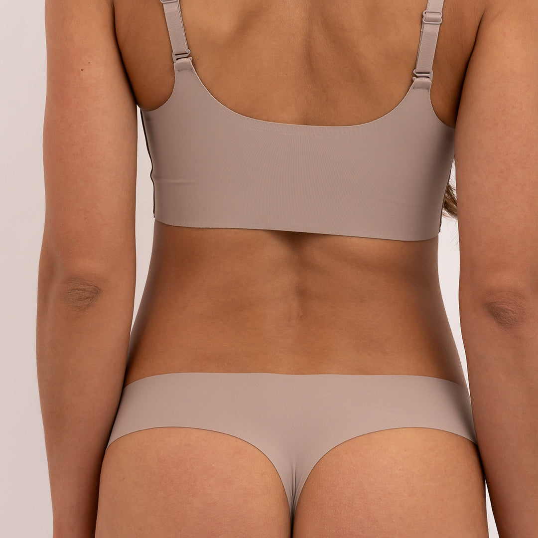 Seamless Thong Panty – Ultra Soft Skin Technology with Cotton Lining
