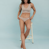 Seamless Thong Panty – Ultra Soft Skin Technology with Cotton Lining
