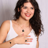 Corazón VIVA Ring — 18K Gold-Plated — Adjustable
