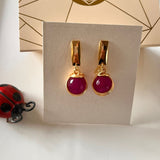 Solitaire Earrings