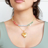Pastel Heart Necklace