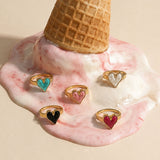 Corazón VIVA Ring — 18K Gold-Plated — Adjustable