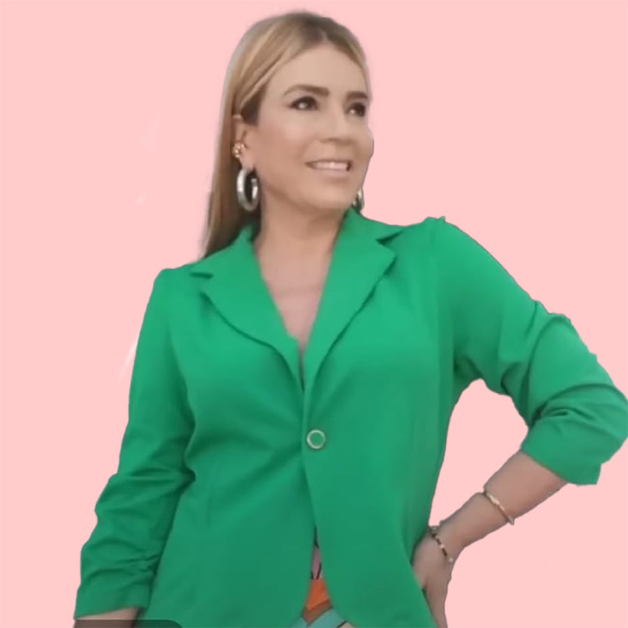 Slim-Fit Scuba Blazer