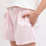 Women’s Pajama Set – Soft Short Sleeve Top & Shorts with Pockets