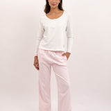 Women’s Pajama Set – Soft Long Sleeve Top & Pants, Cozy Pockets