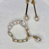 Pearl Charm Bracelet