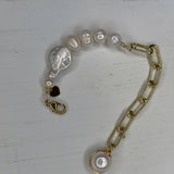 Pearl Charm Bracelet